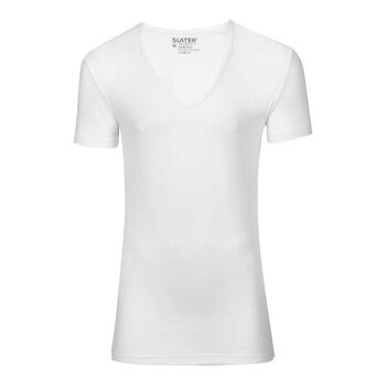 T-shirt 6700 Stretch Diepe V Hals 3