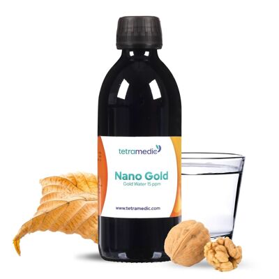 Nano-Gold | Kolloidales Gold (15 ppm) – 250 ml