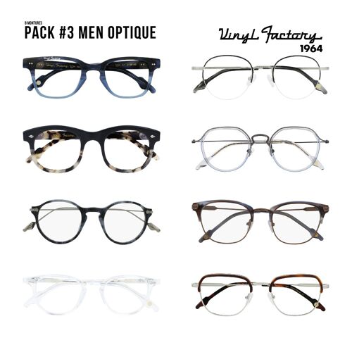 Pack men optical number 3