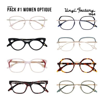 PACK WOMEN OPTICAL NUMBER 1