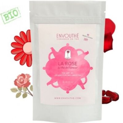 Organic "La Rose" green tea