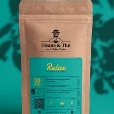 Organic "Relax" Herbal Tea & Tea