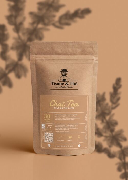 Tisane & Thé "Chaï Tea" Bio