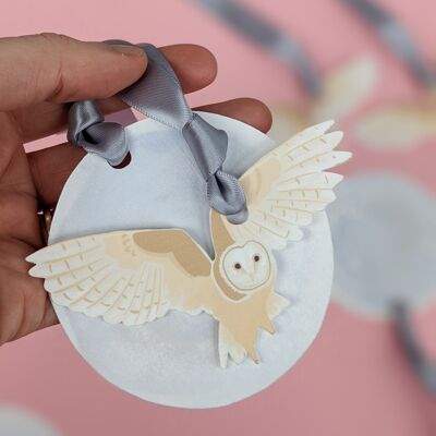 Owl and Moon Gift Tags