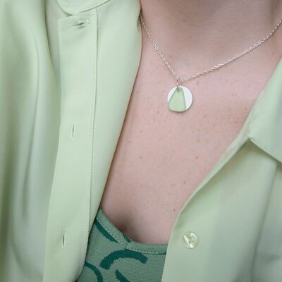 Sea Glass Perfume Necklace