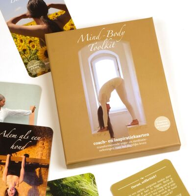 Uniek kerst cadeau - Mind-Body Toolkit, coach- e inspiratiekaarten, yoga y meditatie deck