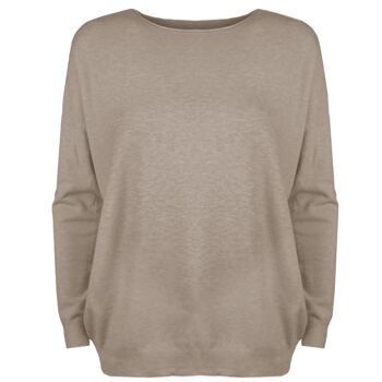Pull Courtney taupe