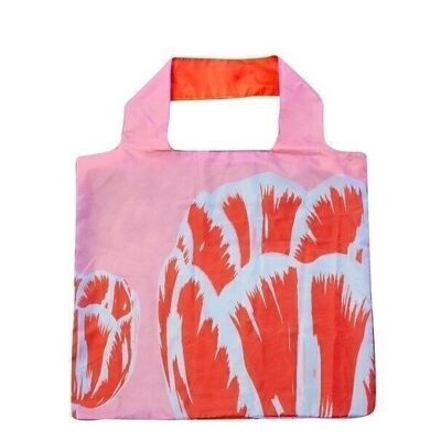 Foldable Shopper, Tulip Pop Pink