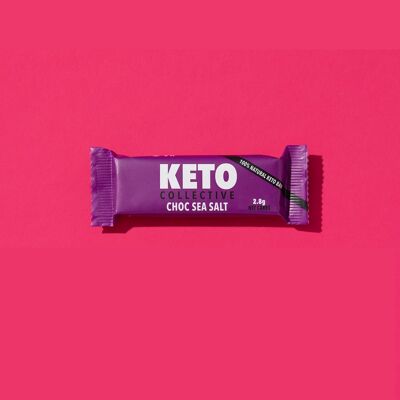 CHOC SEA SALT KETO BARS ( x 15)