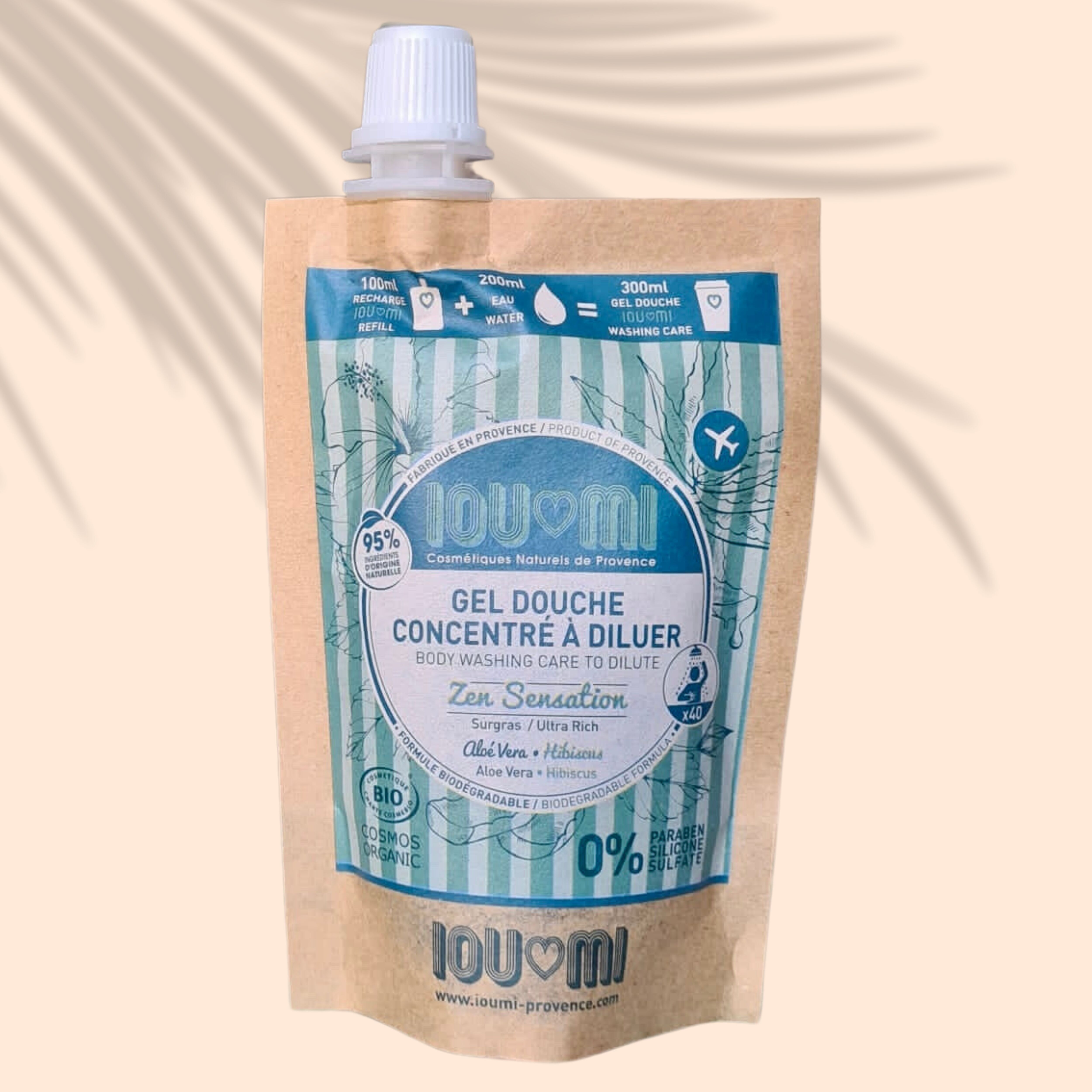 Buy wholesale Shower gel refill to dilute Aloe Vera / Hibiscus Ecorefill