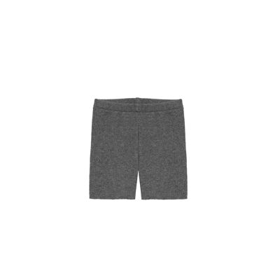 Rib shorts dark grey