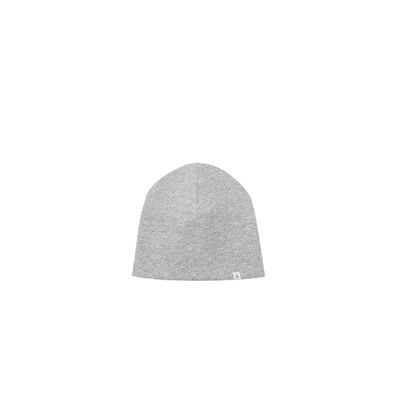 Rib beanie light grey