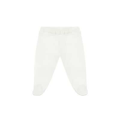 Baby pants natural white