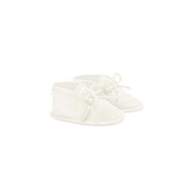 Baby shoes natural white