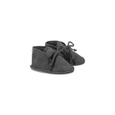 Baby shoes dark grey