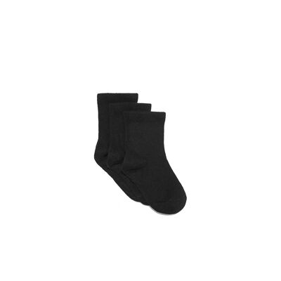 Socks 3 pack black