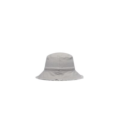 Bucket hat light grey