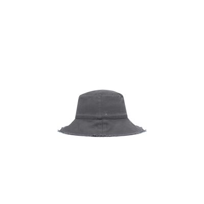 Bucket hat dark grey