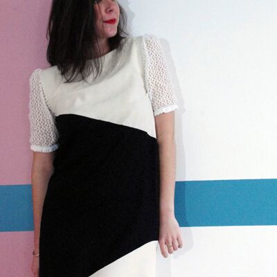 Black and white Reef dress