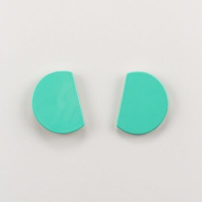 Mint Rayon Earrings