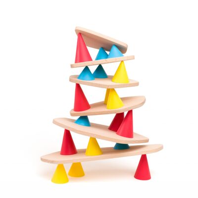 Juguete educativo de construcción en madera - Piks® Small Kit