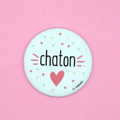 Magnet décapsuleur Chaton