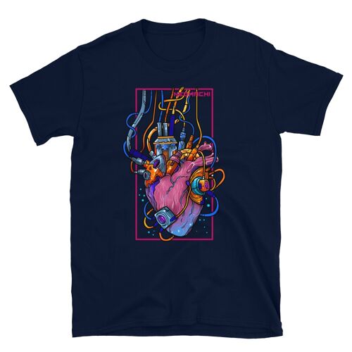 MASHINHĀTO: T-SHIRT - Navy