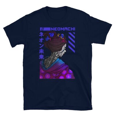 SAIBA-MAIKO: T-SHIRT - Navy
