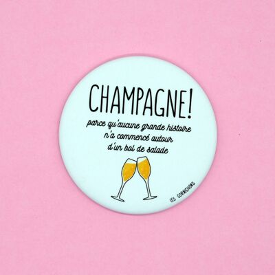 Apribottiglie magnetico Insalata di champagne