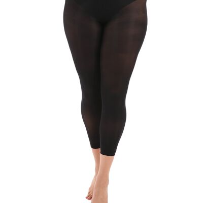 50 Denier Footless Tights-Black