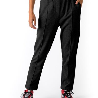 Women jogger straight Black