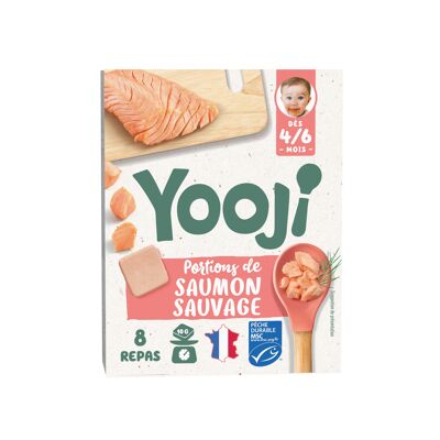 Portions de Saumon sauvage, à partir de 6 mois