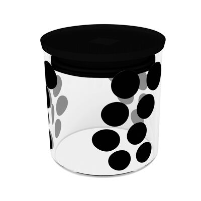 dot dot glass canister 0,65 lt