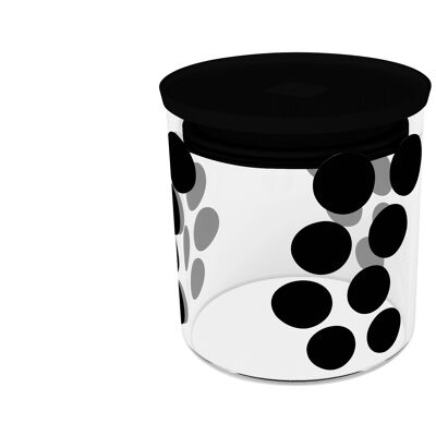 dot dot glass canister 0,65 lt