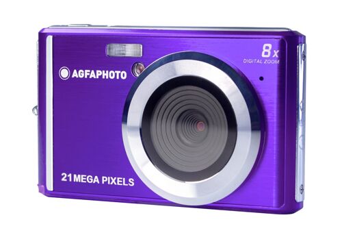 AGFA PHOTO Realishot DC5200 - Appareil Photo Numérique 
Compact (21 MP, 2.4’’ LCD, Zoom Digital 8x, Batterie 
Lithium) Violet