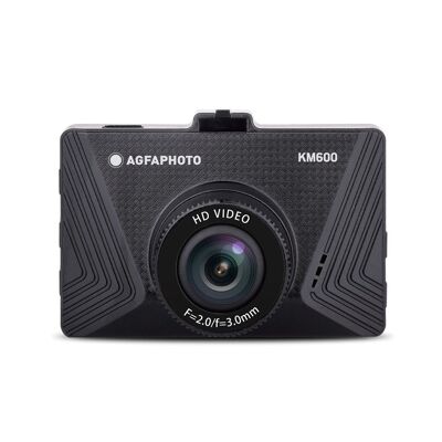 AGFA PHOTO Photo Realimove KM600 - Camera
On-board Car / Dash Cam (720P, 2'' Screen,
Loop recording, Motion detection,
Parking monitoring) Black