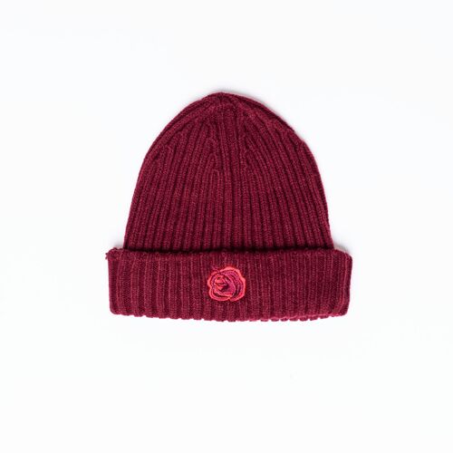 Burgundy Kids Beanie