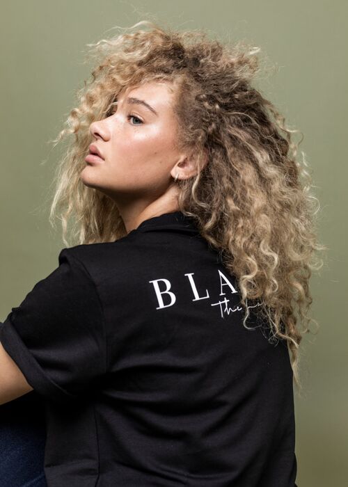Blanca 'The label' Black Tee