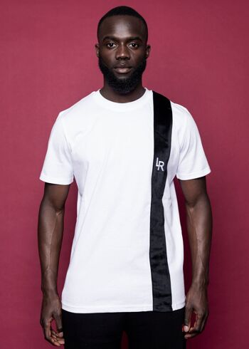 T-shirt LR noir / blanc 1