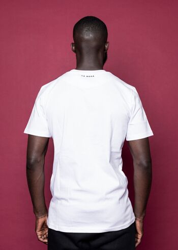 T-shirt LR noir / blanc 4