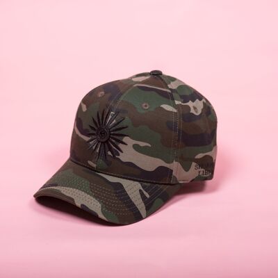 Casquette Siempre Libre Military Noir