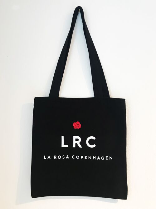 LA ROSA Totebag black