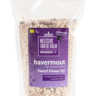 Havermout Kaneel & Blauwe Bes 500g