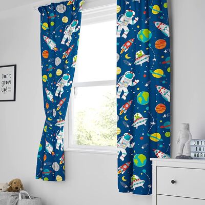 Outer Space Curtains