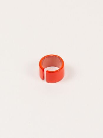 Bague Jonque orange 2