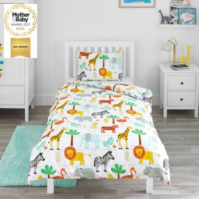 Safari Animals - Single Duvet Set