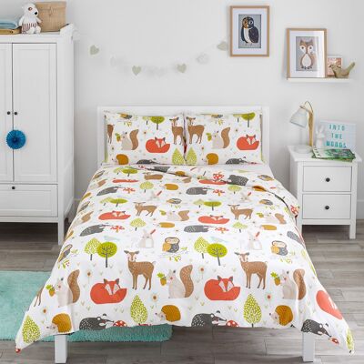 Woodland Animals - Double Duvet Set