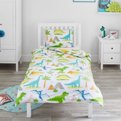 Dinosaur World - Cot Bed Duvet Set