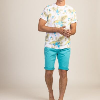 DIE MEISTEN HERREN AQUA-BERMUDASHORTS