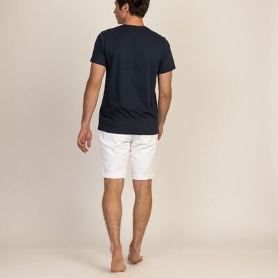 HERREN SLOW BERMUDA SHORTS WEIß